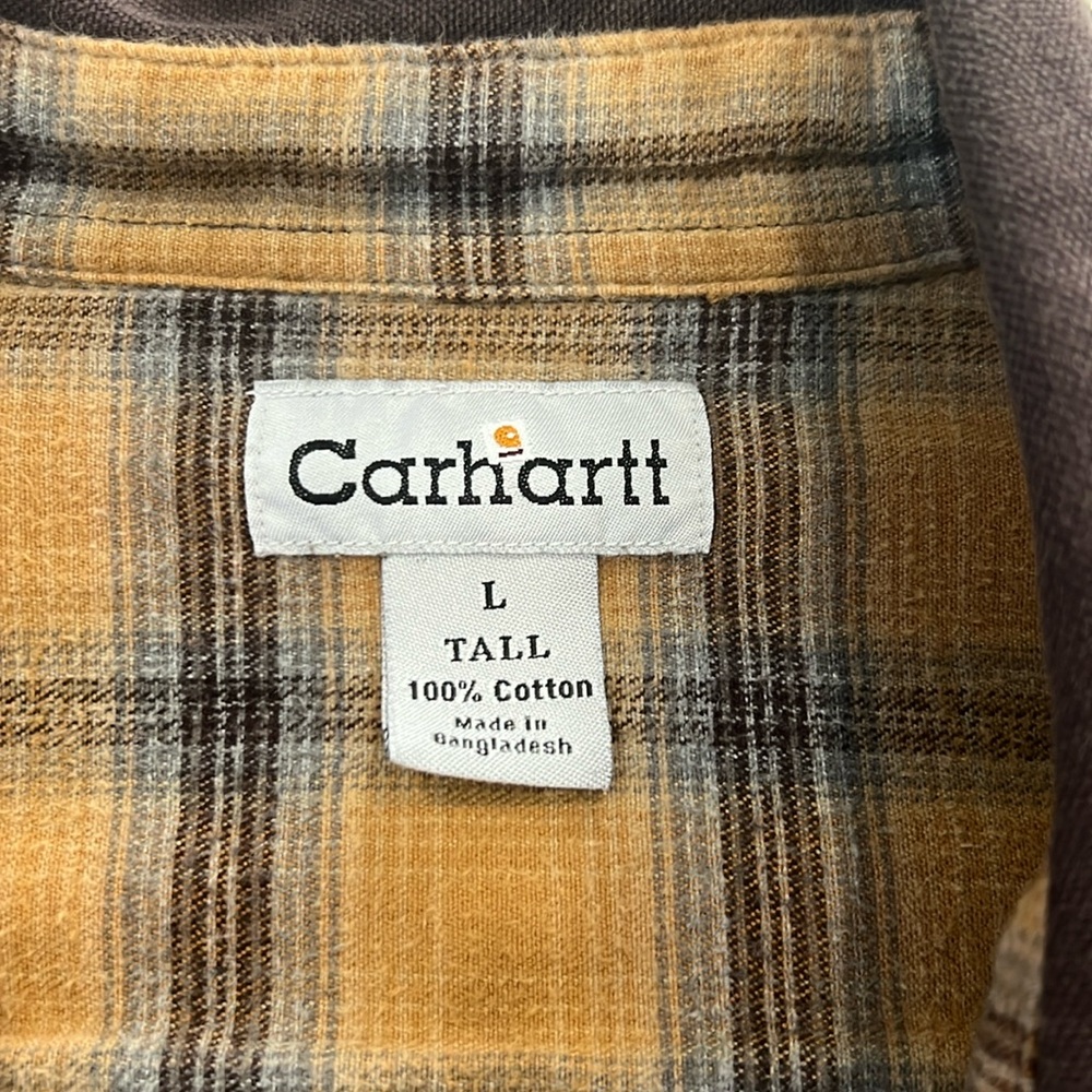 Carhartt Men’s Large Tall shirt jacket